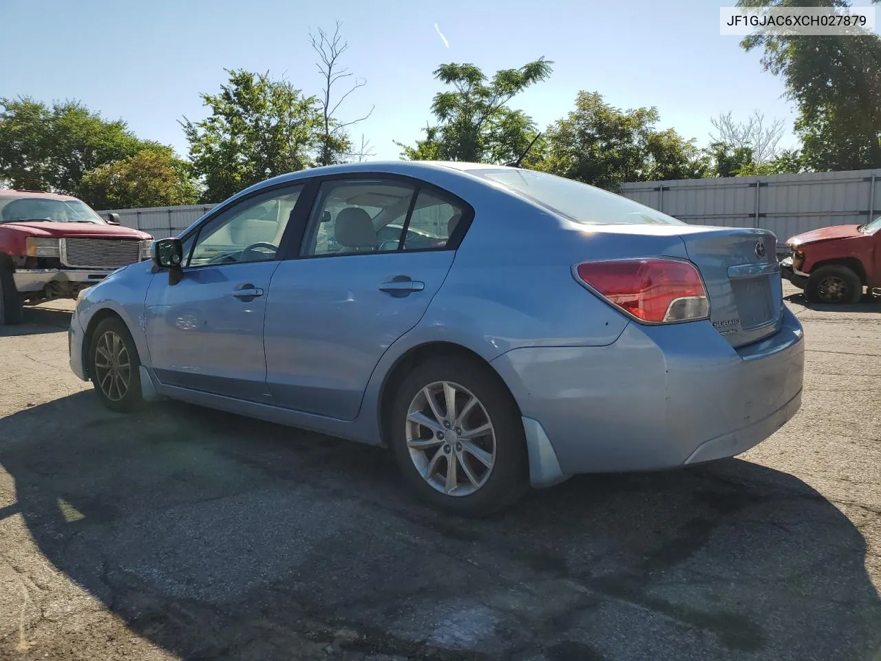 2012 Subaru Impreza Premium VIN: JF1GJAC6XCH027879 Lot: 62799804