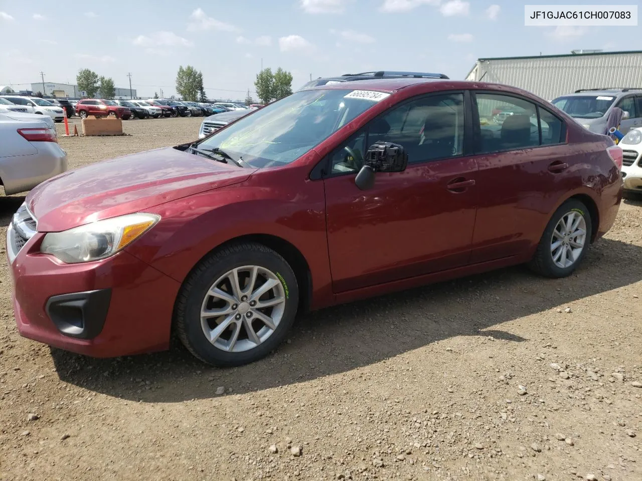 2012 Subaru Impreza Premium VIN: JF1GJAC61CH007083 Lot: 66695784