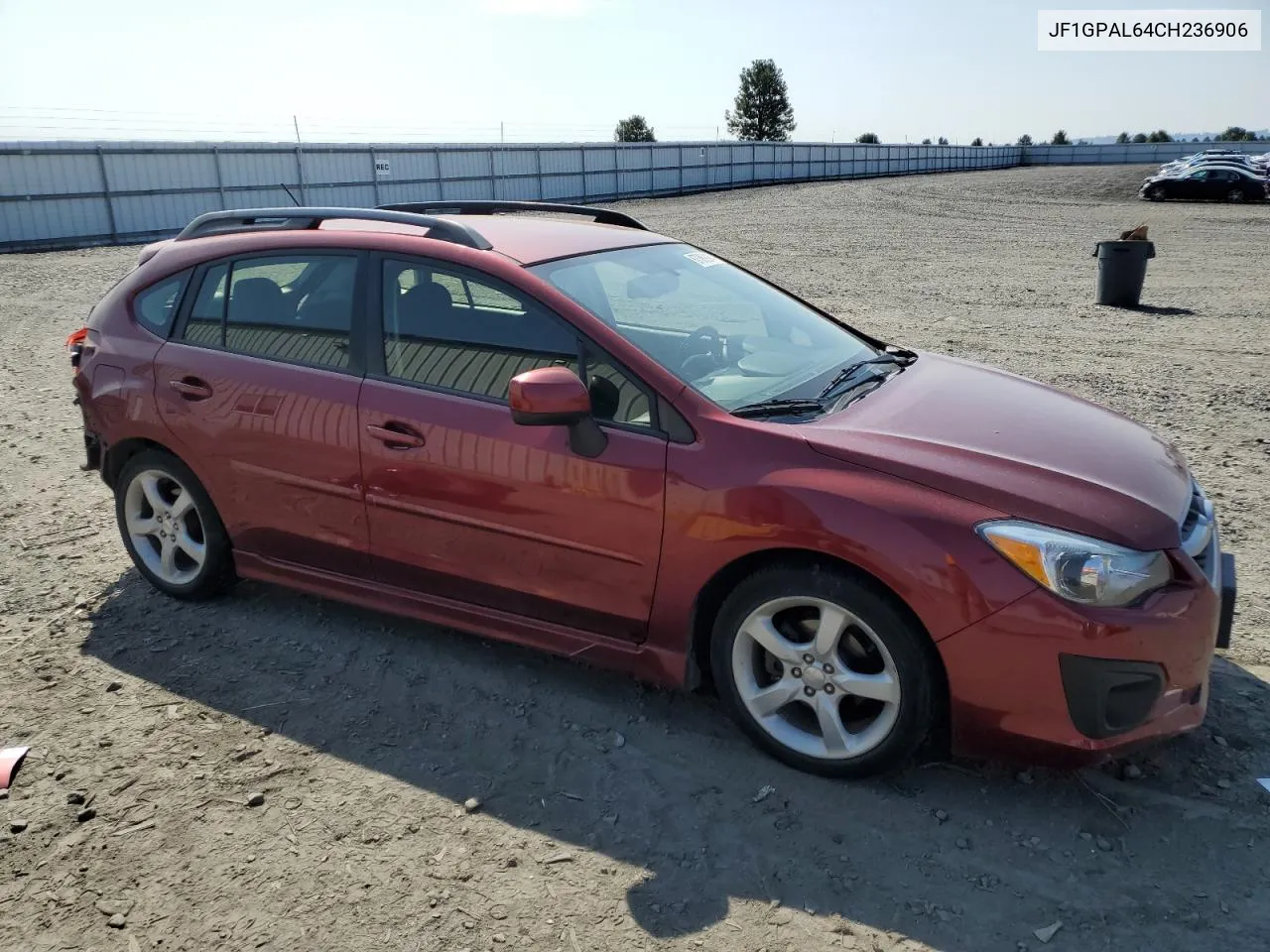 2012 Subaru Impreza Sport Premium VIN: JF1GPAL64CH236906 Lot: 67389914