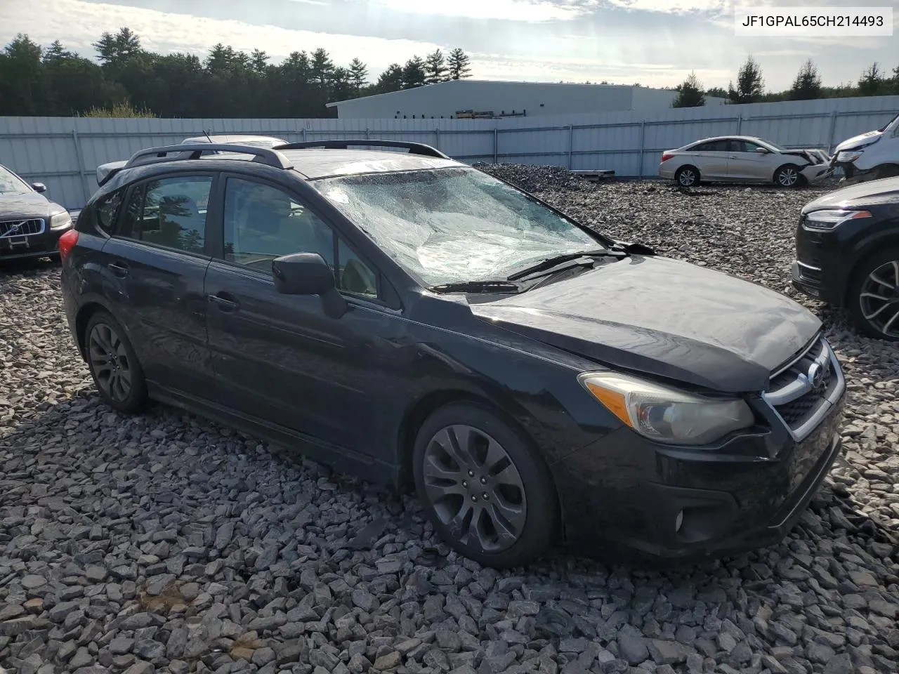 2012 Subaru Impreza Sport Premium VIN: JF1GPAL65CH214493 Lot: 70961974