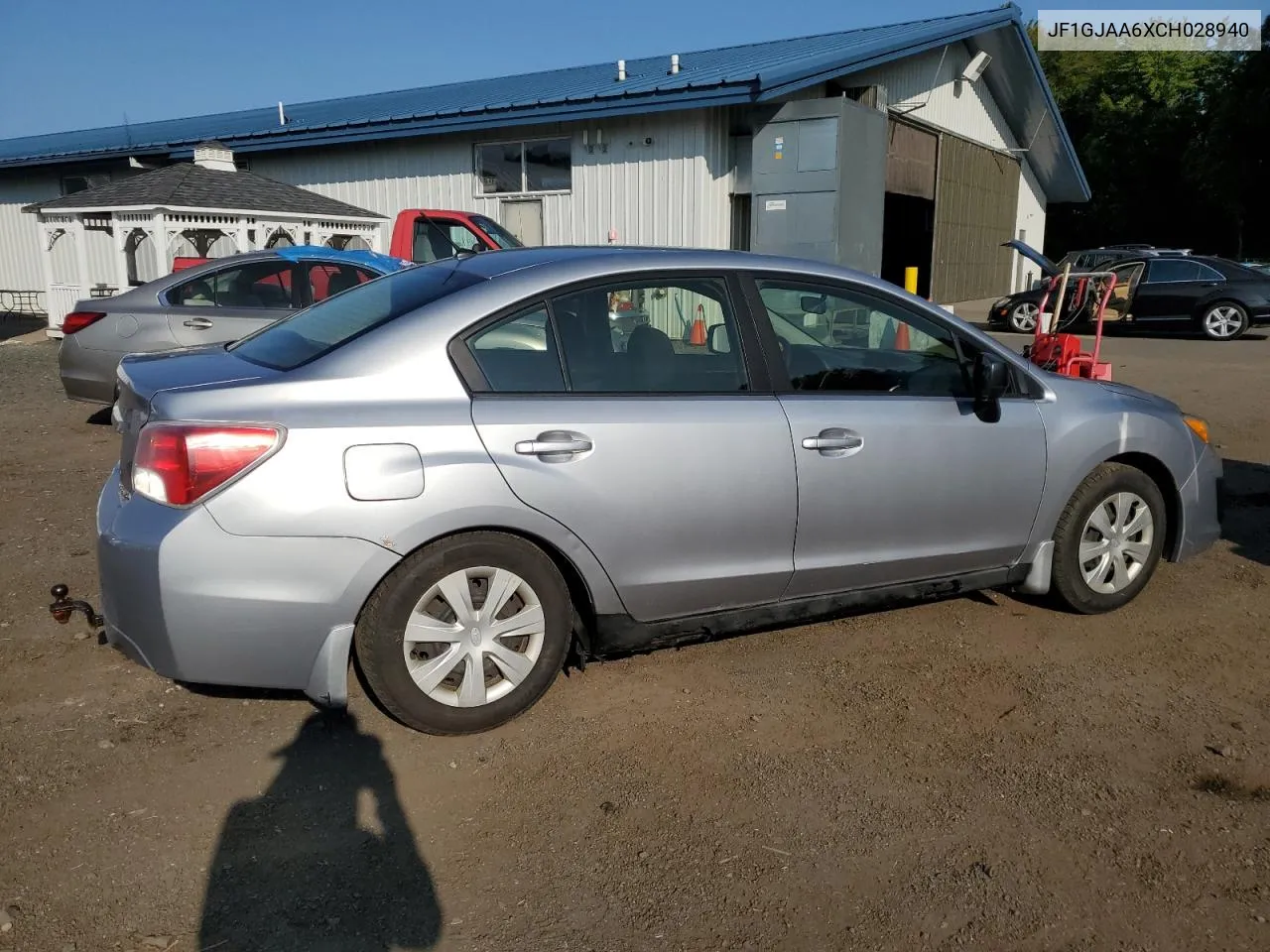 2012 Subaru Impreza VIN: JF1GJAA6XCH028940 Lot: 71780594