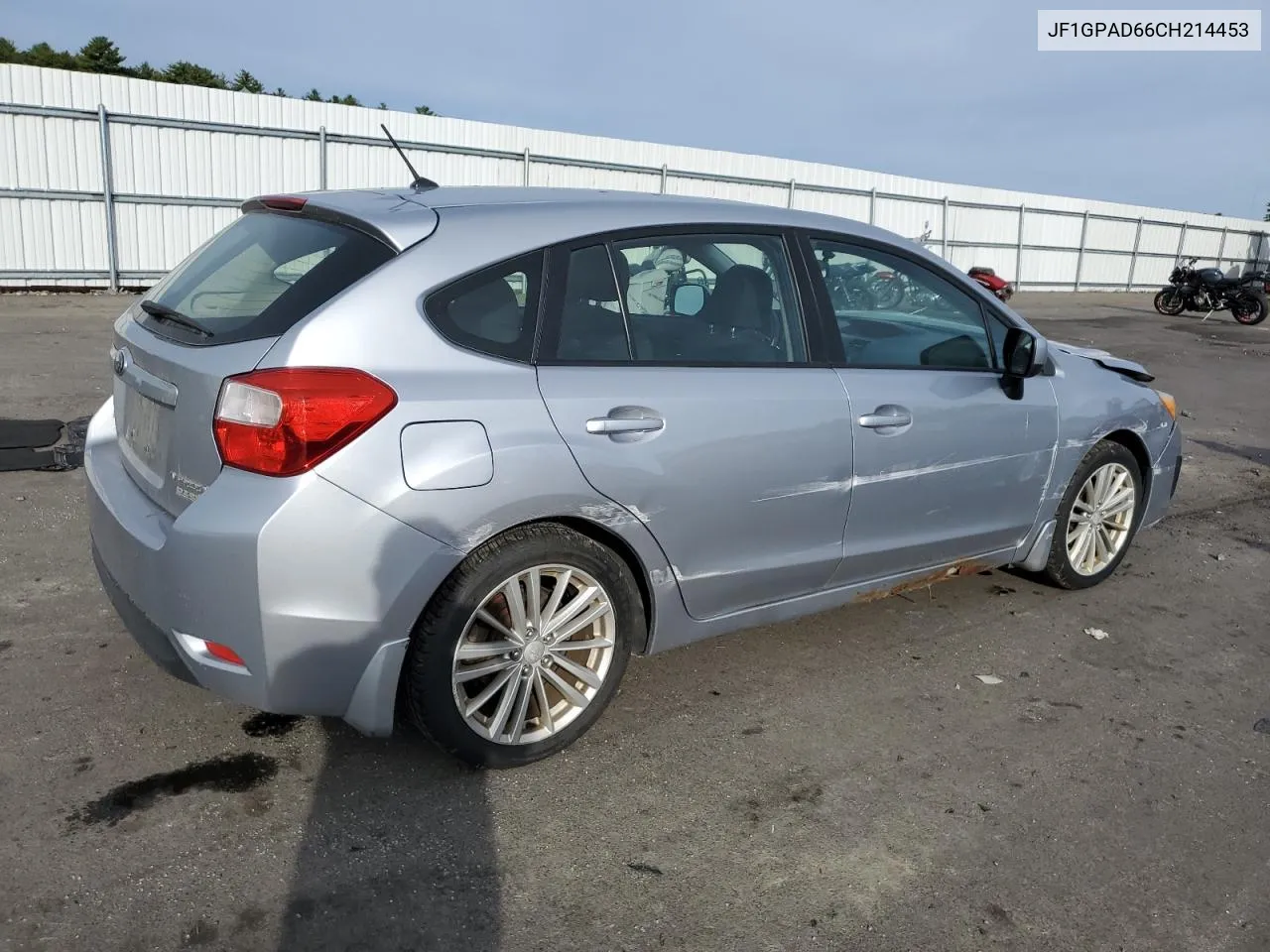 2012 Subaru Impreza Premium VIN: JF1GPAD66CH214453 Lot: 71810234