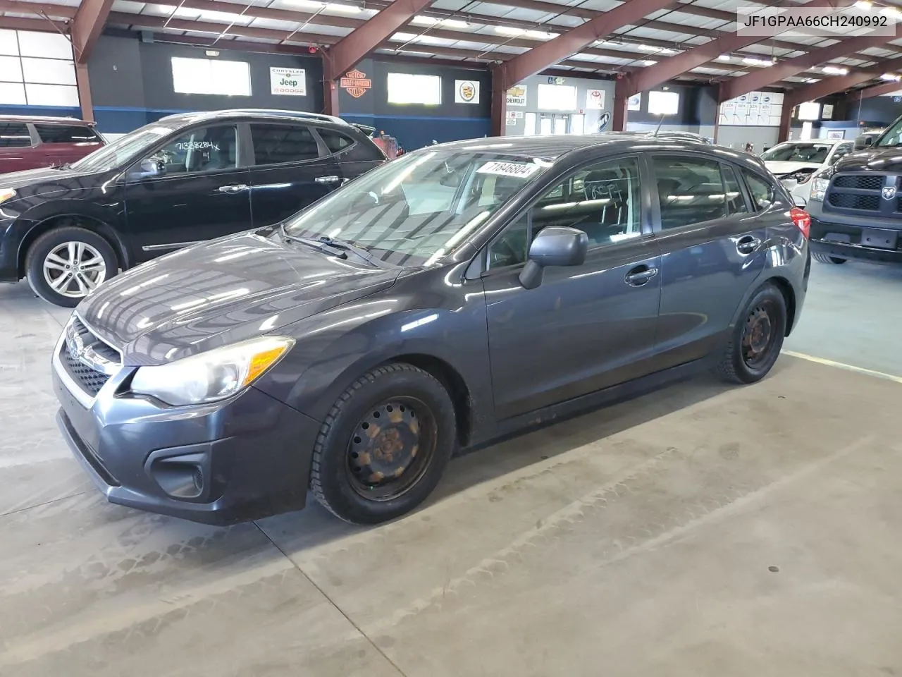 2012 Subaru Impreza VIN: JF1GPAA66CH240992 Lot: 71846804