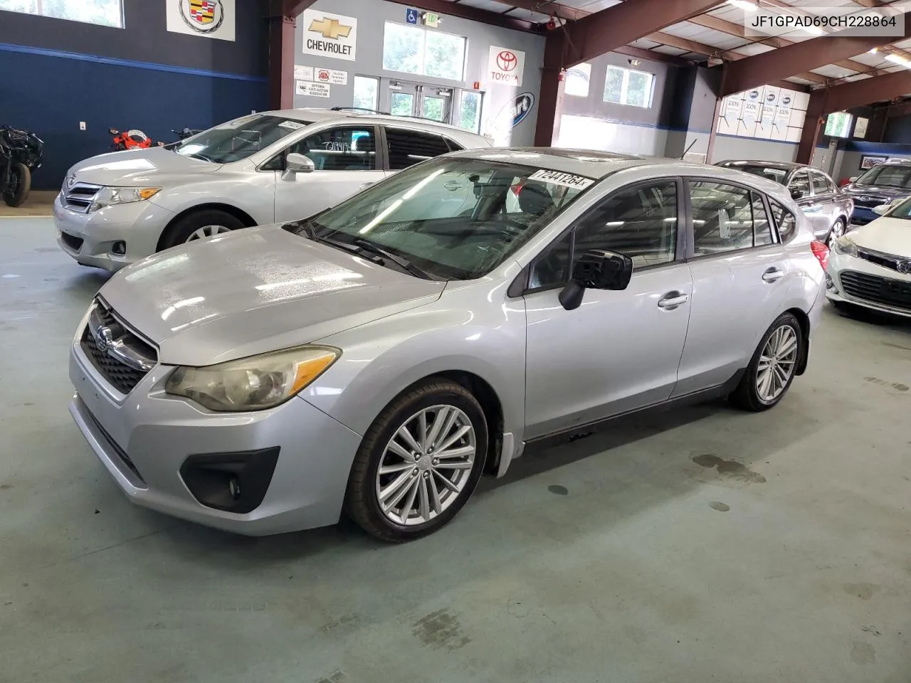 2012 Subaru Impreza Premium VIN: JF1GPAD69CH228864 Lot: 72441264