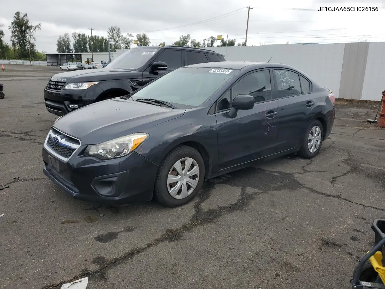 2012 Subaru Impreza VIN: JF1GJAA65CH026156 Lot: 72737364