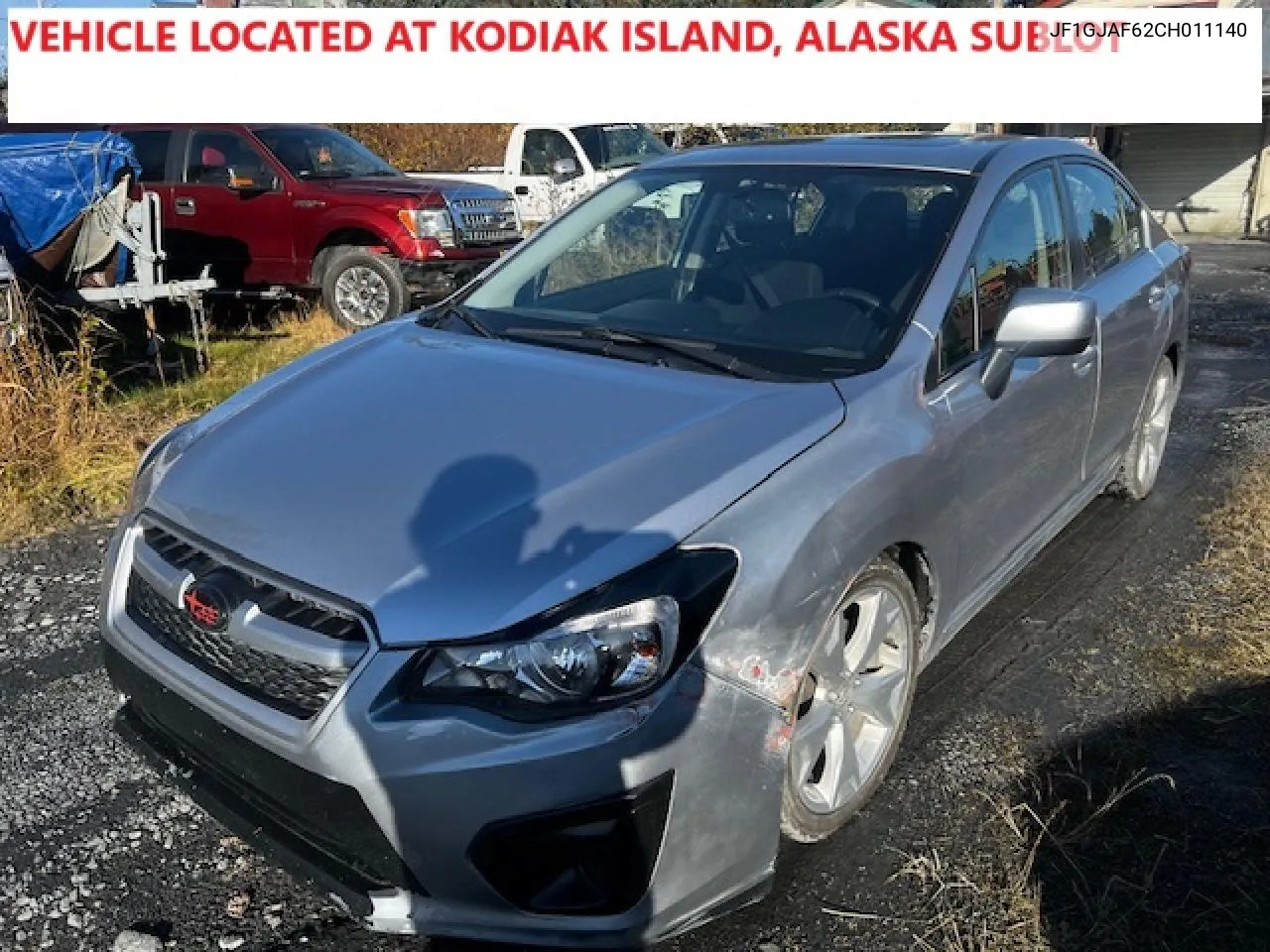 2012 Subaru Impreza Premium VIN: JF1GJAF62CH011140 Lot: 75705884