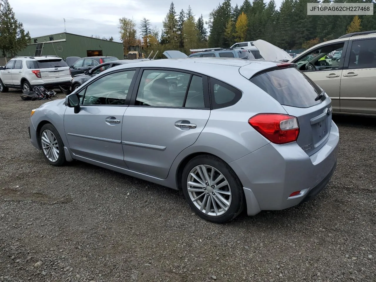 2012 Subaru Impreza Limited VIN: JF1GPAG62CH227468 Lot: 76082004