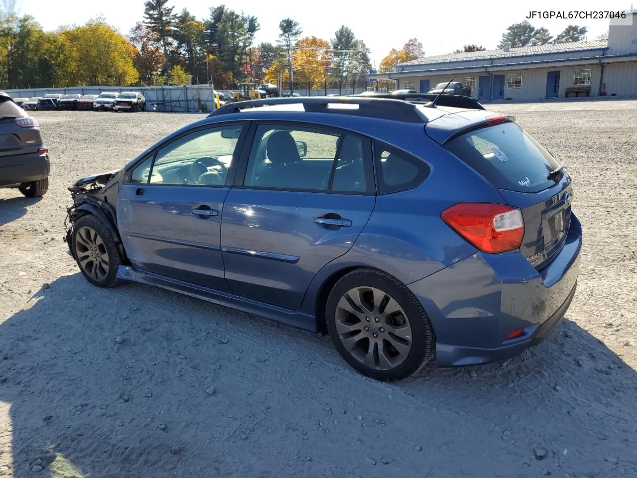 2012 Subaru Impreza Sport Premium VIN: JF1GPAL67CH237046 Lot: 76585844