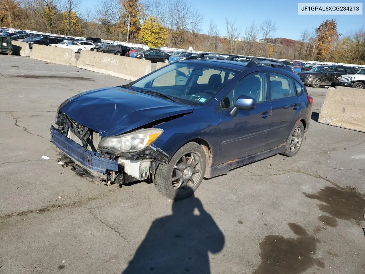 2012 Subaru Impreza Sport Premium VIN: JF1GPAL6XCG234213 Lot: 77173524