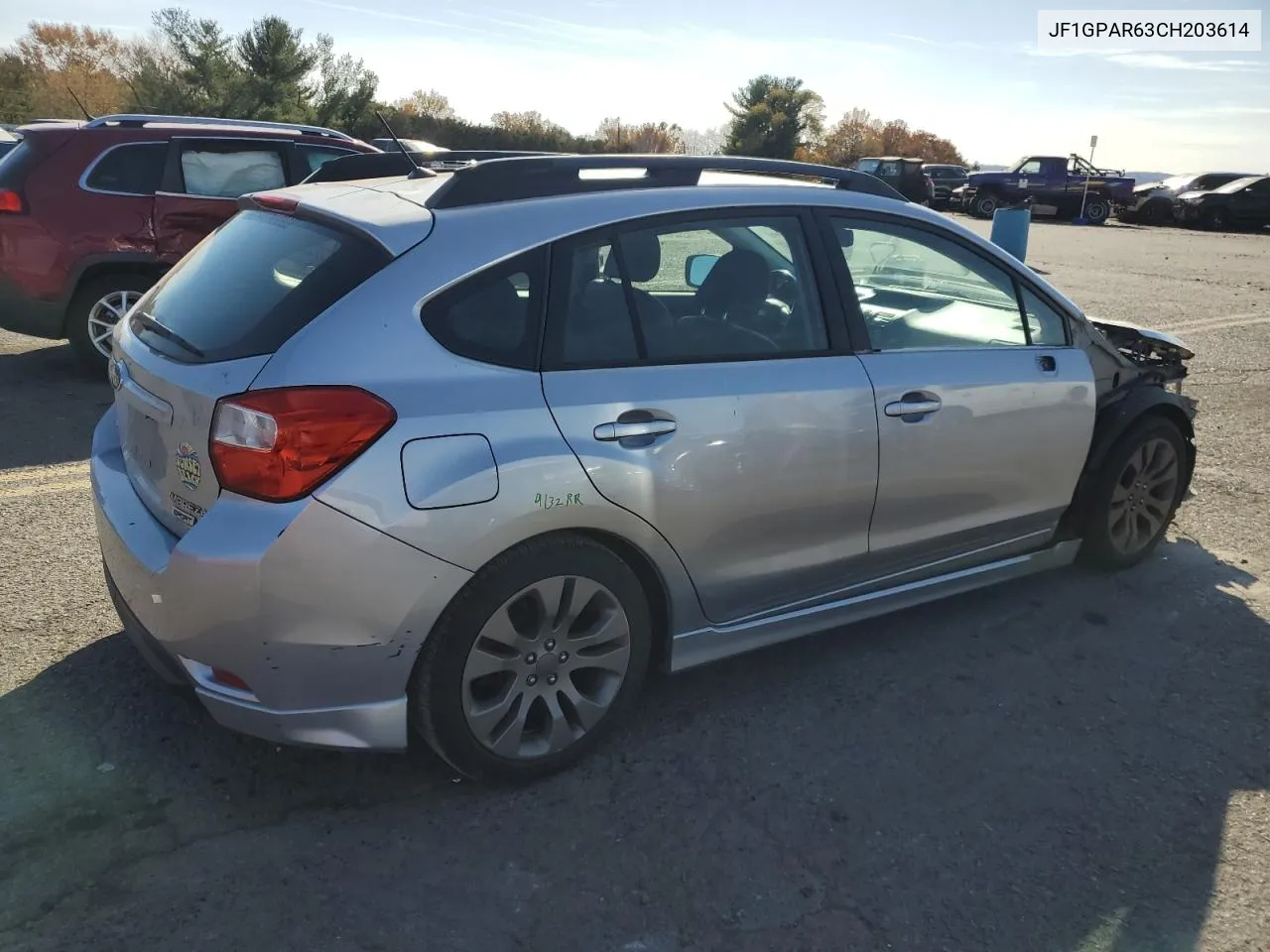 2012 Subaru Impreza Sport Limited VIN: JF1GPAR63CH203614 Lot: 77764664