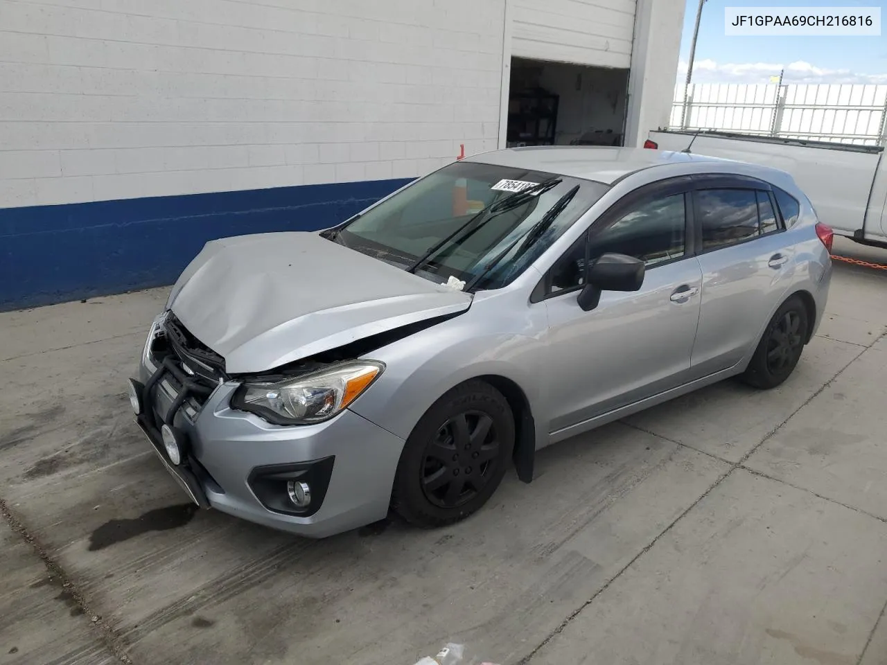 2012 Subaru Impreza VIN: JF1GPAA69CH216816 Lot: 78541854