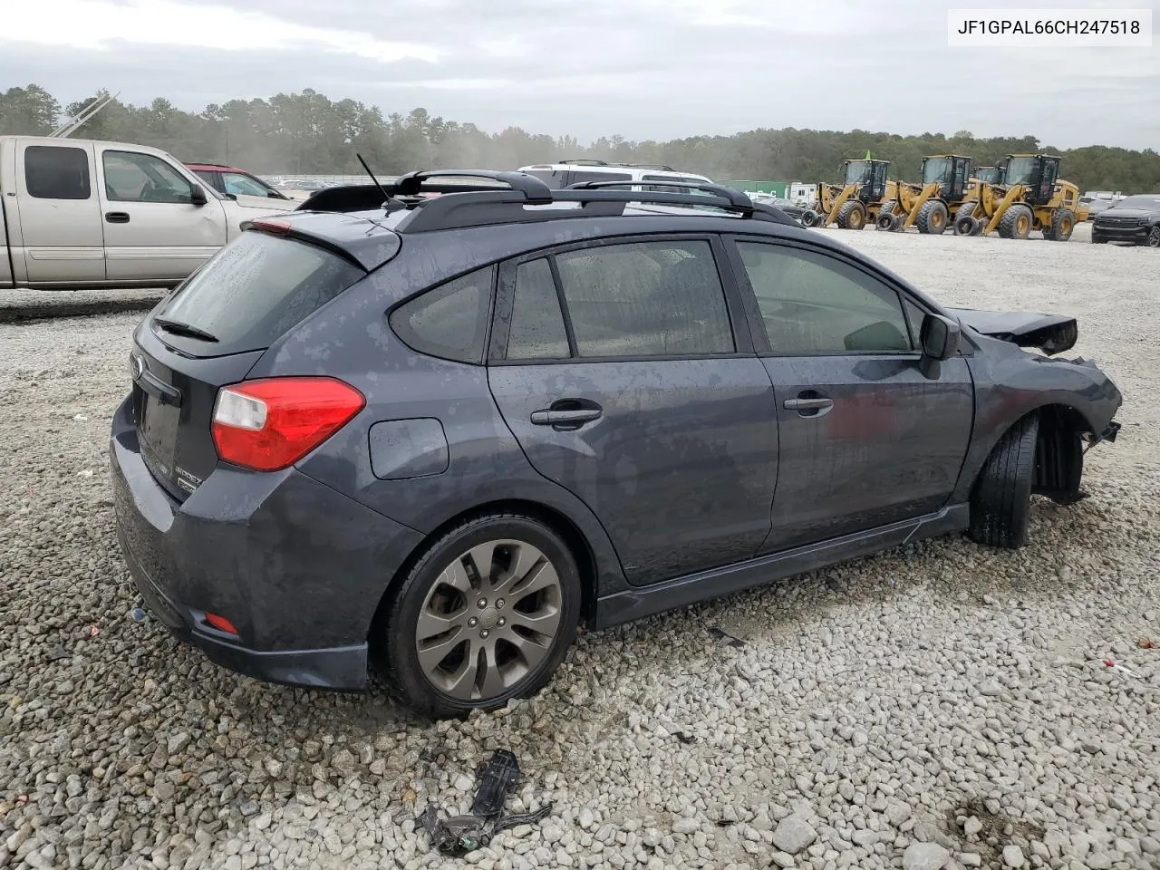 2012 Subaru Impreza Sport Premium VIN: JF1GPAL66CH247518 Lot: 78861334