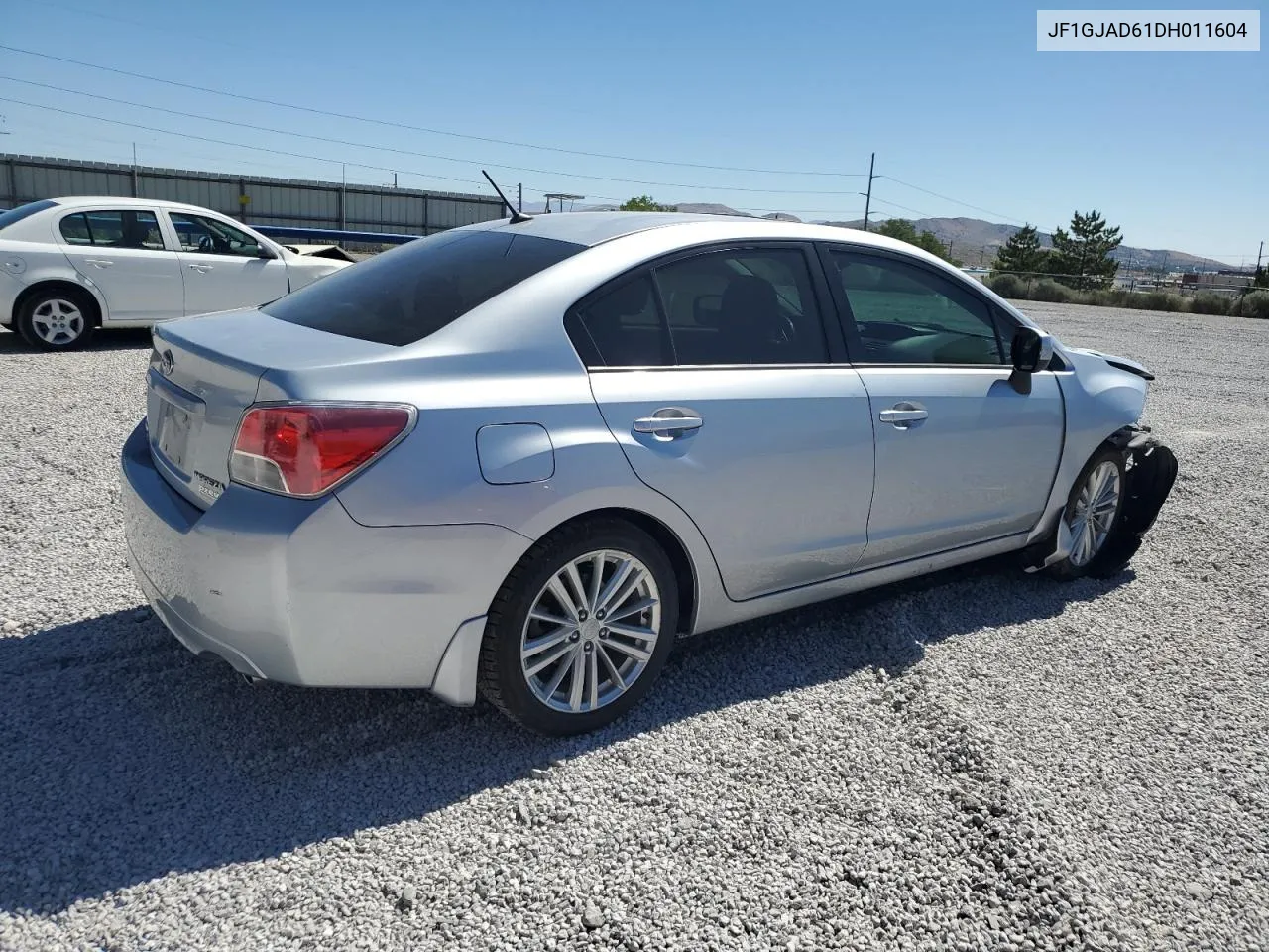 2013 Subaru Impreza Premium VIN: JF1GJAD61DH011604 Lot: 61686264