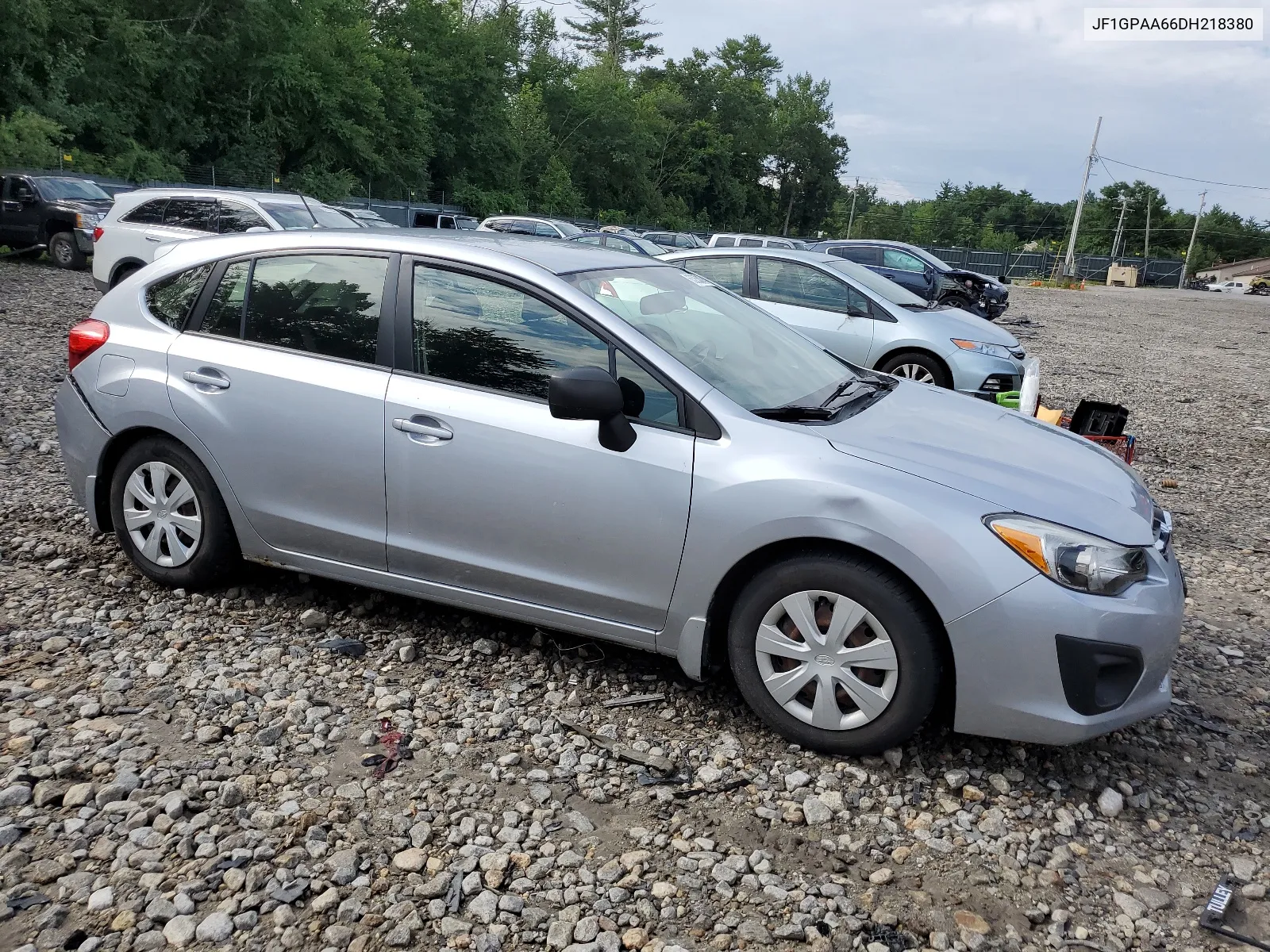 2013 Subaru Impreza Base VIN: JF1GPAA66DH218380 Lot: 63253174