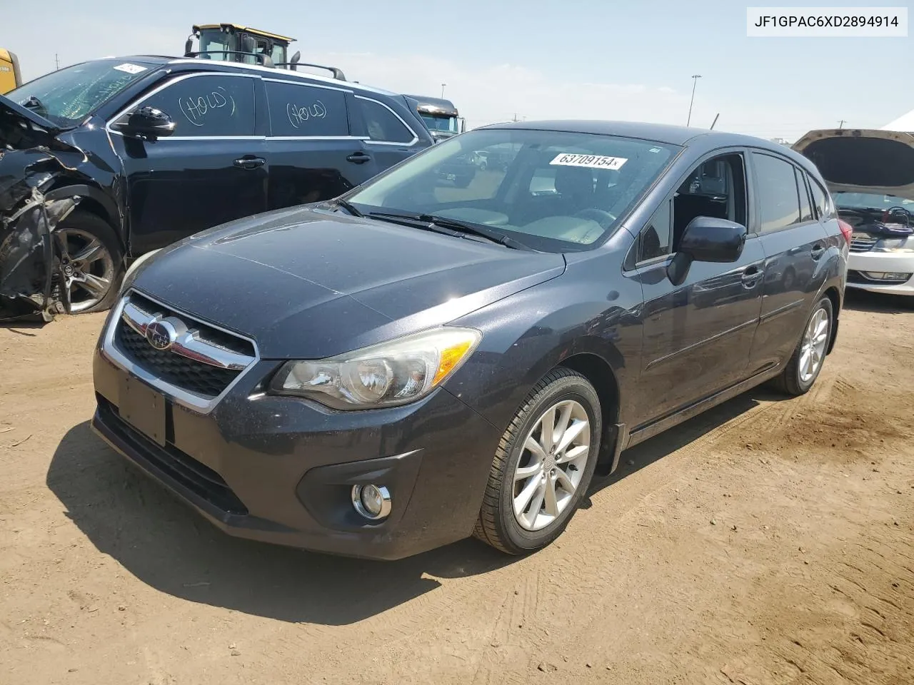 2013 Subaru Impreza Premium VIN: JF1GPAC6XD2894914 Lot: 63709154