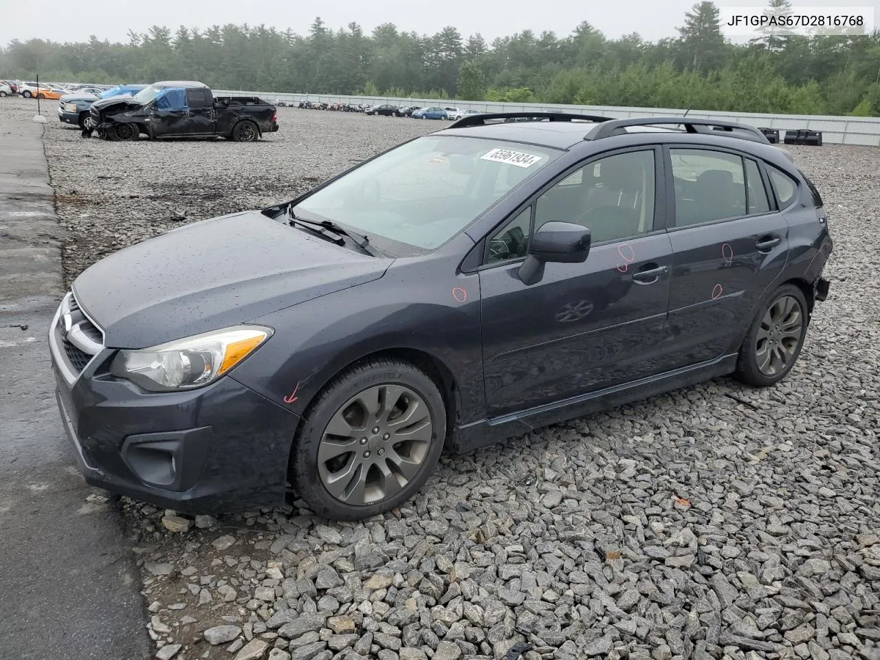 2013 Subaru Impreza Sport Limited VIN: JF1GPAS67D2816768 Lot: 65961934