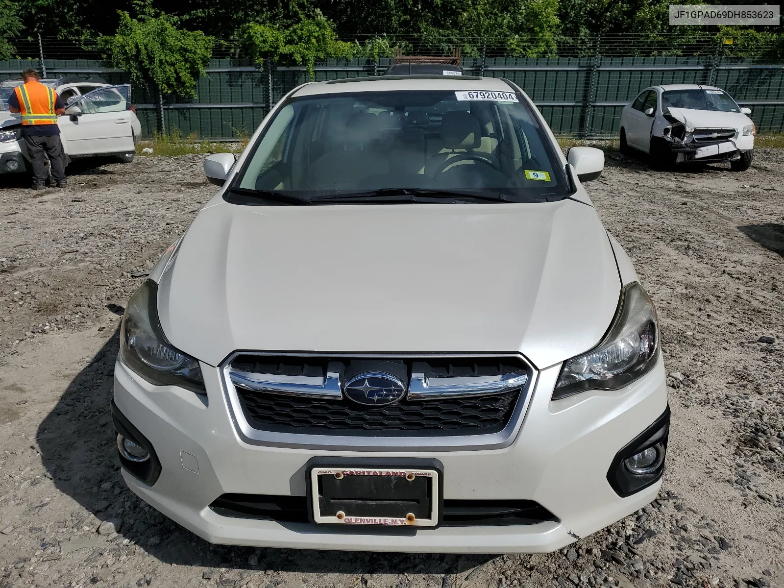 2013 Subaru Impreza Premium VIN: JF1GPAD69DH853623 Lot: 67920404