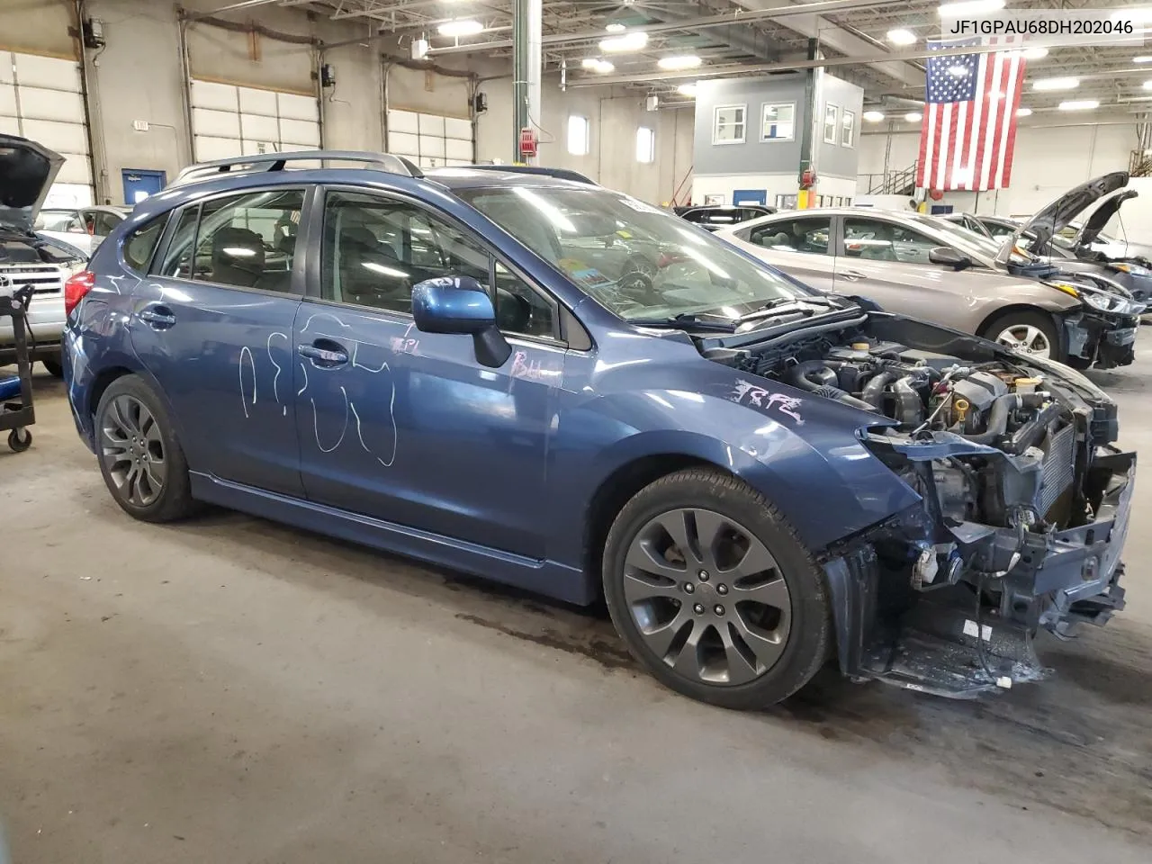 2013 Subaru Impreza Sport Limited VIN: JF1GPAU68DH202046 Lot: 69878634