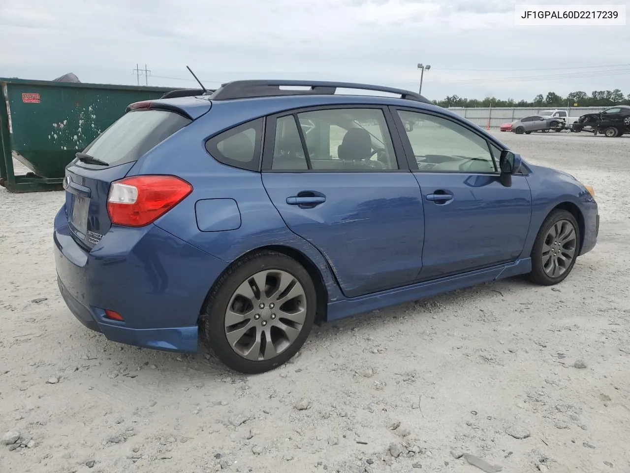 2013 Subaru Impreza Sport Premium VIN: JF1GPAL60D2217239 Lot: 70372004