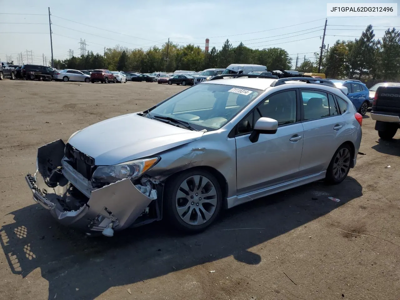 2013 Subaru Impreza Sport Premium VIN: JF1GPAL62DG212496 Lot: 71115314