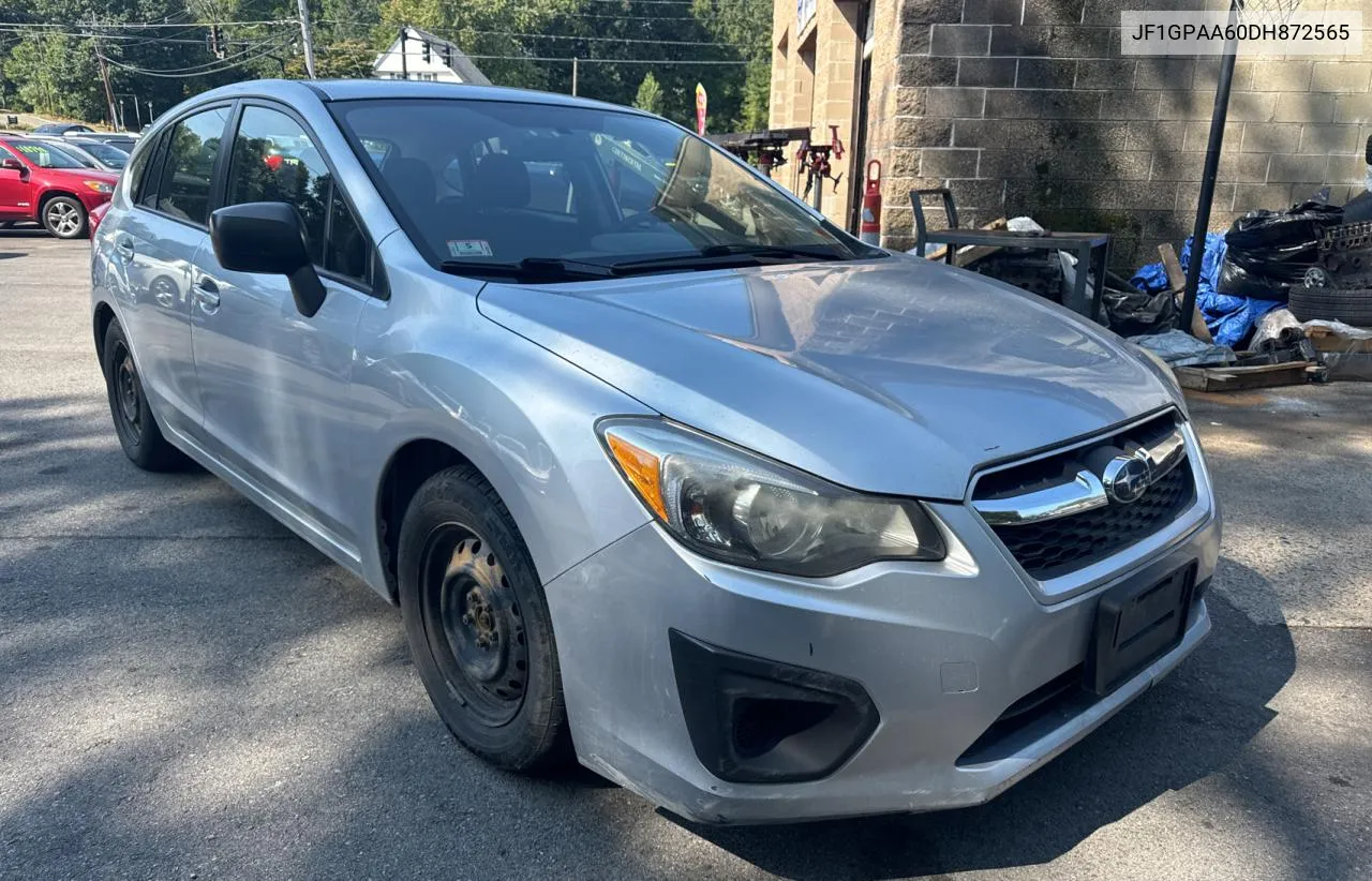 2013 Subaru Impreza VIN: JF1GPAA60DH872565 Lot: 71376414