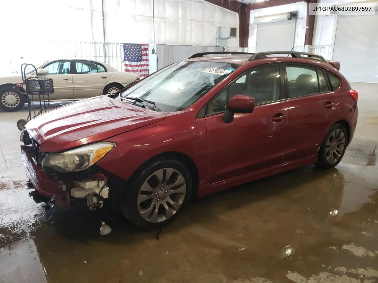 2013 Subaru Impreza Sport Limited VIN: JF1GPAU68D2897597 Lot: 71379534