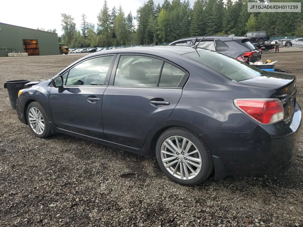 JF1GJAD6XDH011259 2013 Subaru Impreza Premium