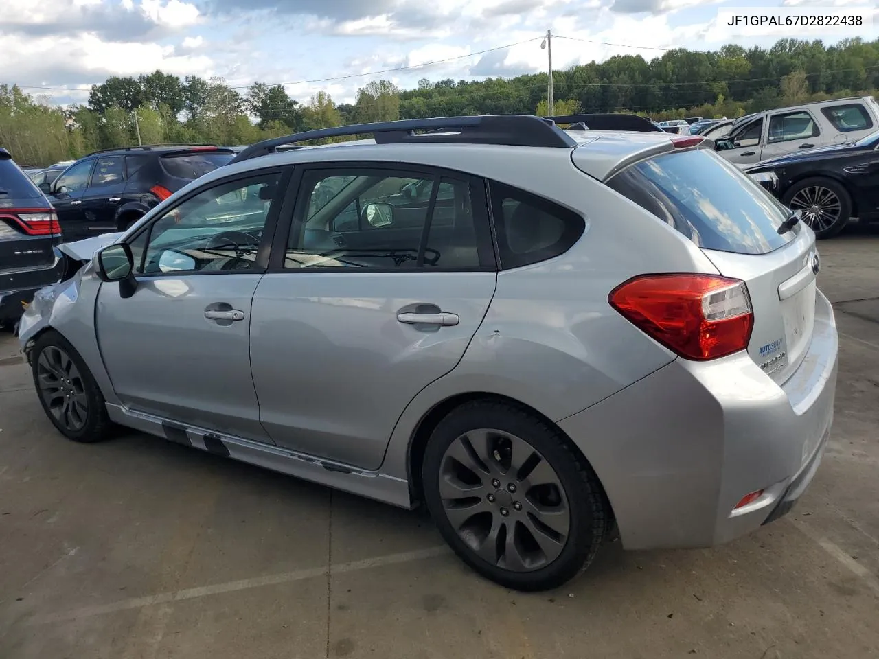 2013 Subaru Impreza Sport Premium VIN: JF1GPAL67D2822438 Lot: 71724084