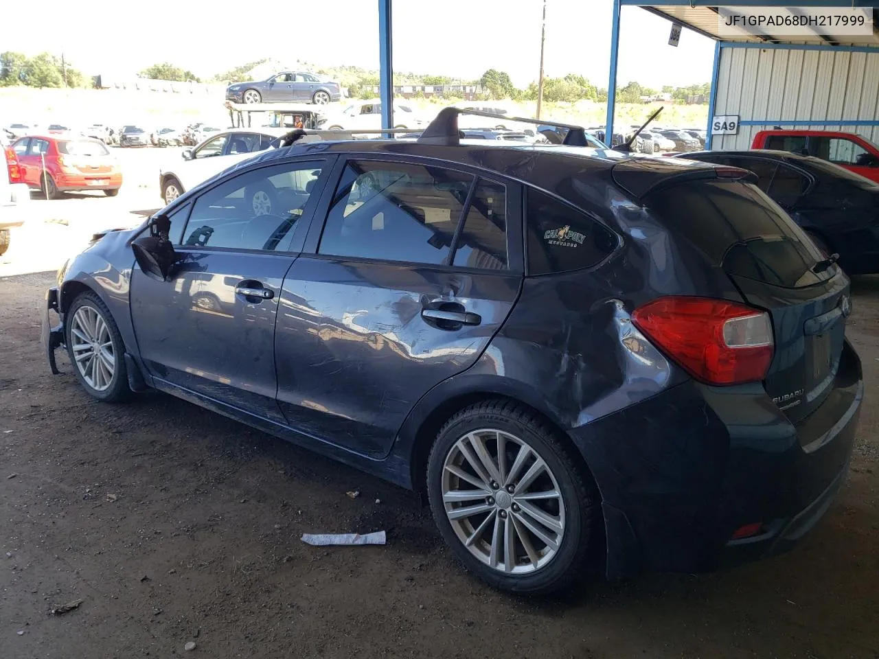 2013 Subaru Impreza Premium VIN: JF1GPAD68DH217999 Lot: 71790504