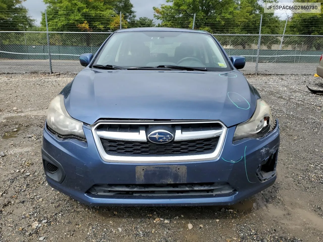 2013 Subaru Impreza Premium VIN: JF1GPAC66D2860730 Lot: 71857214