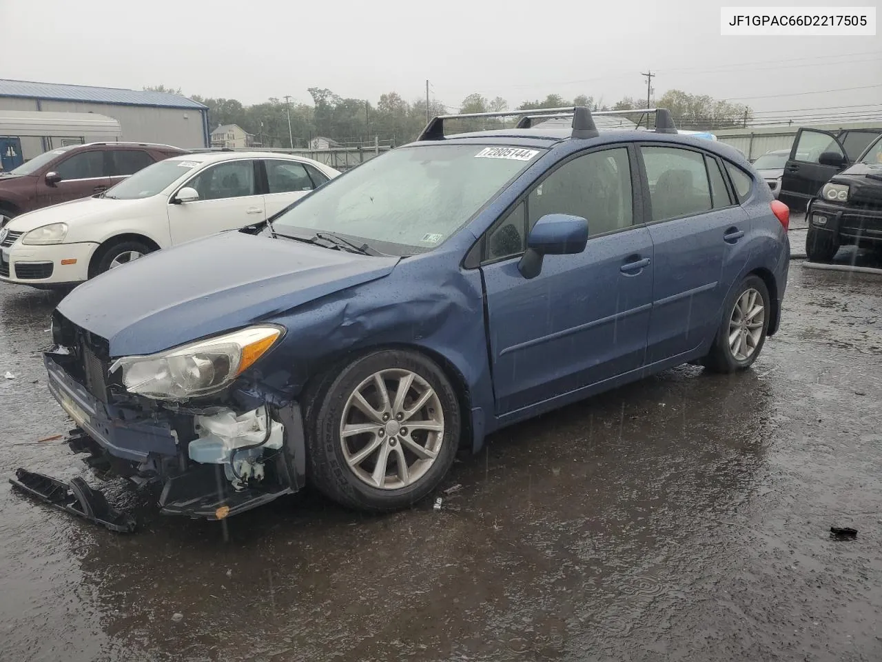 2013 Subaru Impreza Premium VIN: JF1GPAC66D2217505 Lot: 72805144