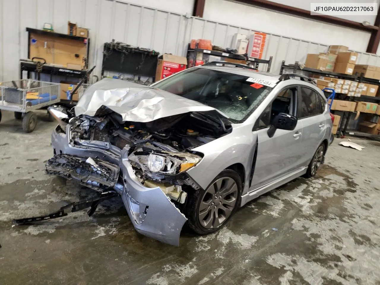 2013 Subaru Impreza Sport Limited VIN: JF1GPAU62D2217063 Lot: 73182464