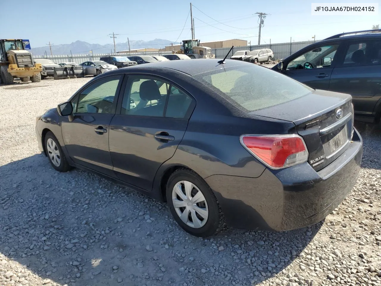 2013 Subaru Impreza VIN: JF1GJAA67DH024152 Lot: 74143884