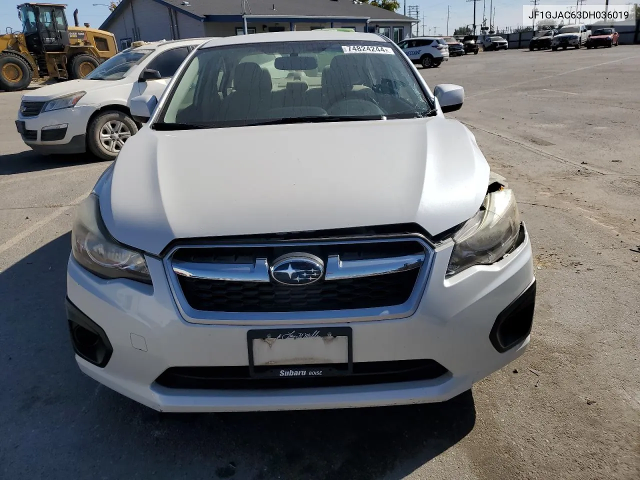 2013 Subaru Impreza Premium VIN: JF1GJAC63DH036019 Lot: 74824244