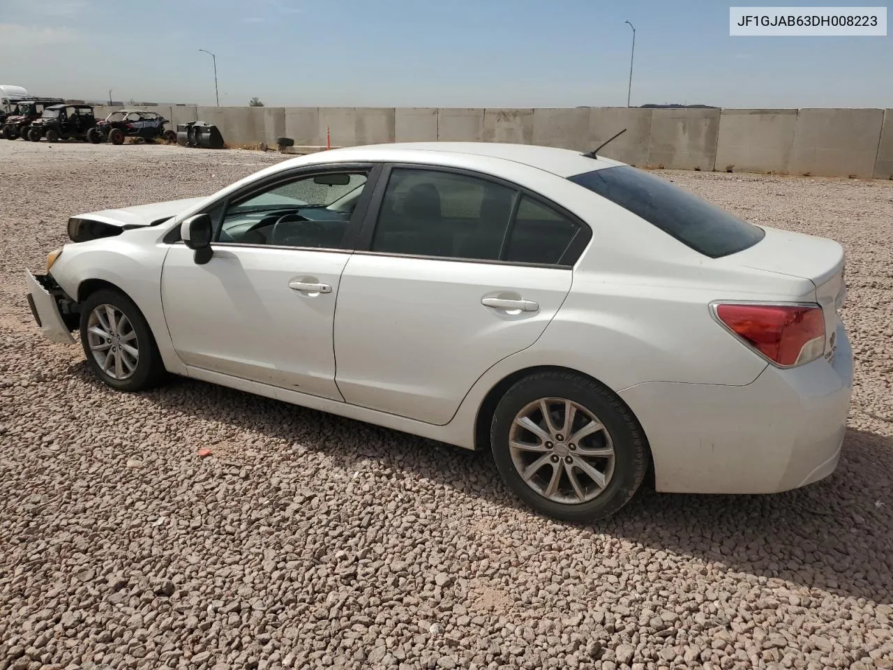 2013 Subaru Impreza Premium VIN: JF1GJAB63DH008223 Lot: 75297474