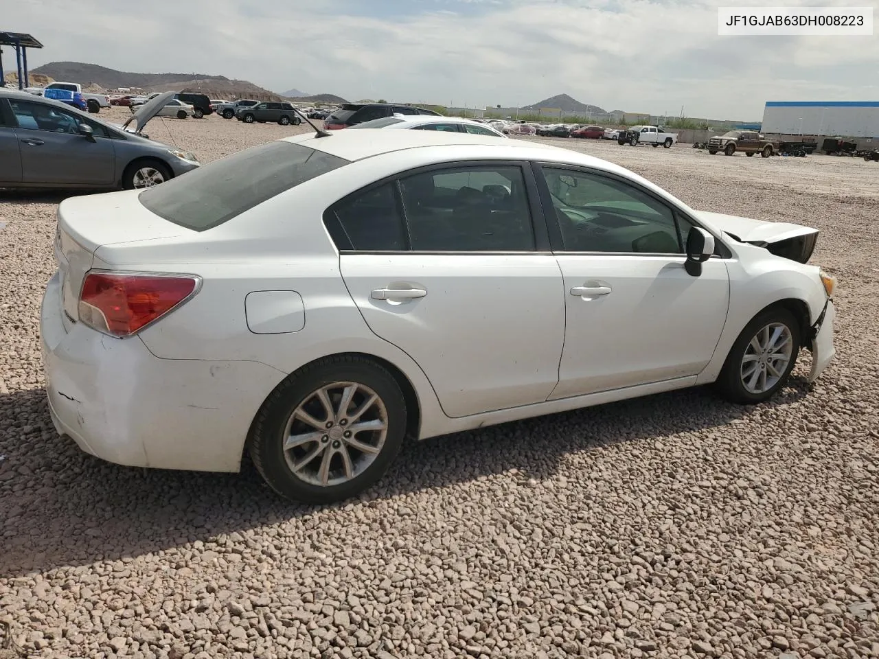 2013 Subaru Impreza Premium VIN: JF1GJAB63DH008223 Lot: 75297474