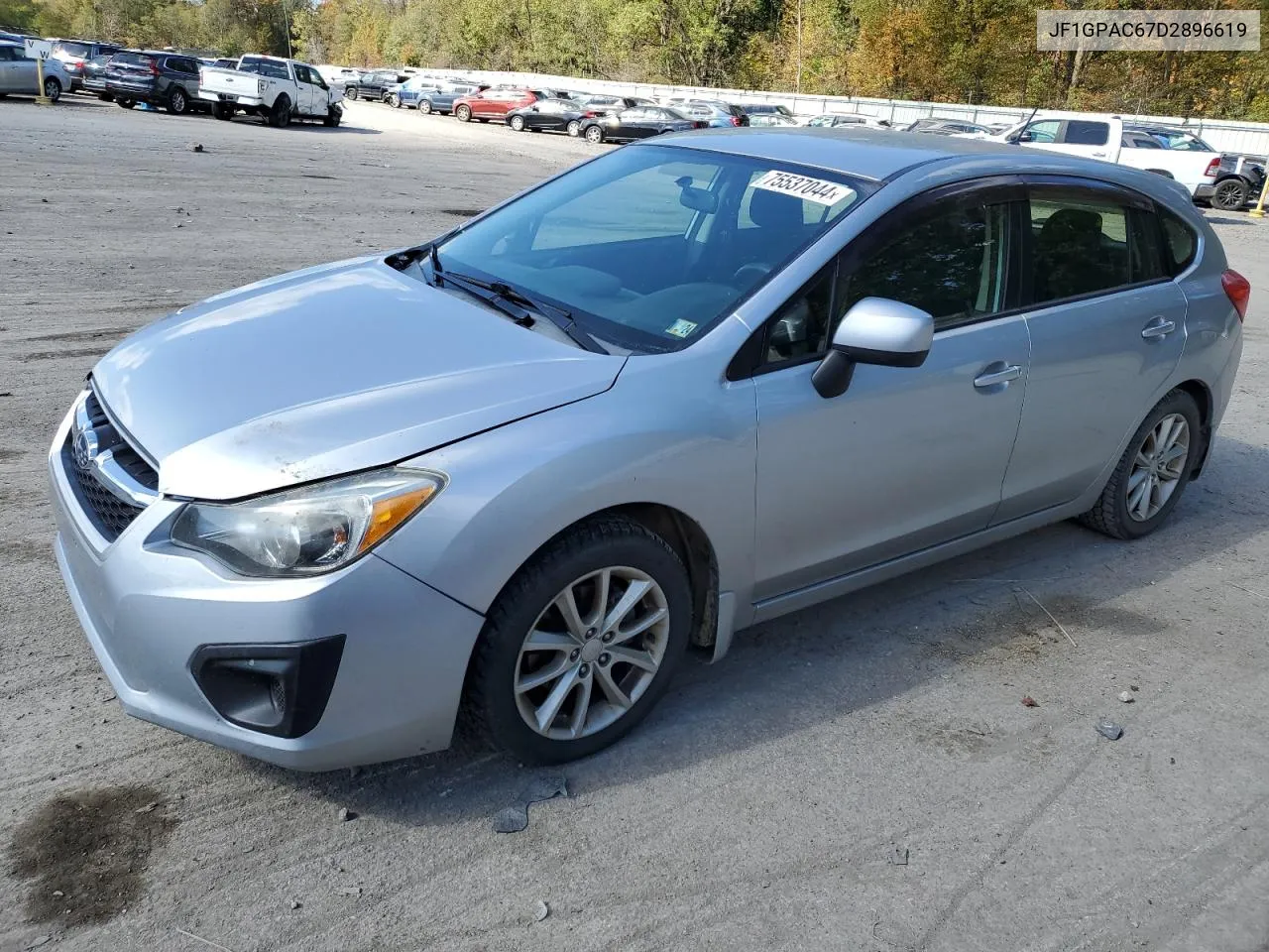 2013 Subaru Impreza Premium VIN: JF1GPAC67D2896619 Lot: 75537044