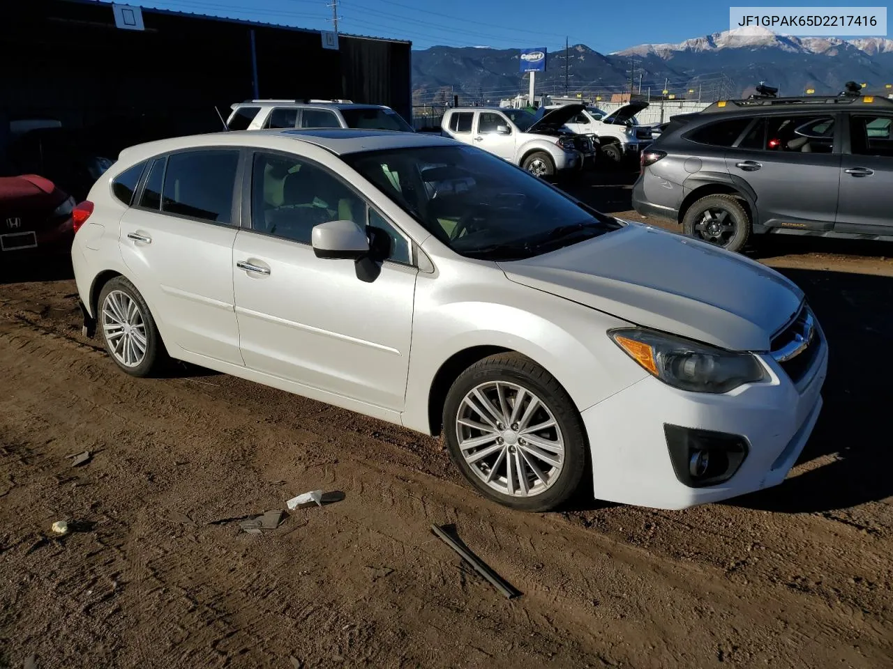 2013 Subaru Impreza Limited VIN: JF1GPAK65D2217416 Lot: 77165334