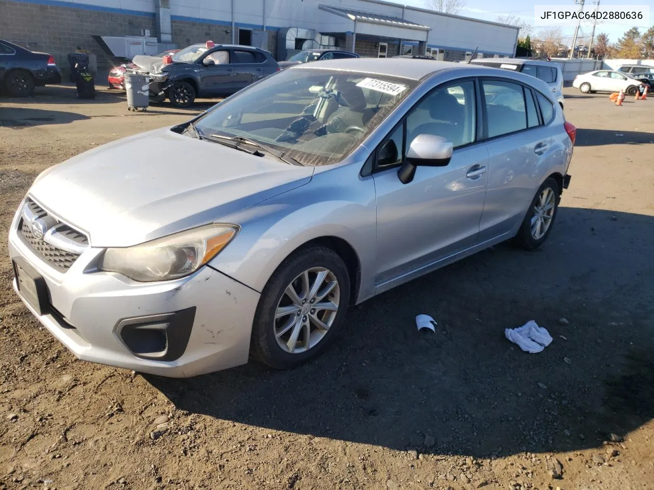 JF1GPAC64D2880636 2013 Subaru Impreza Premium