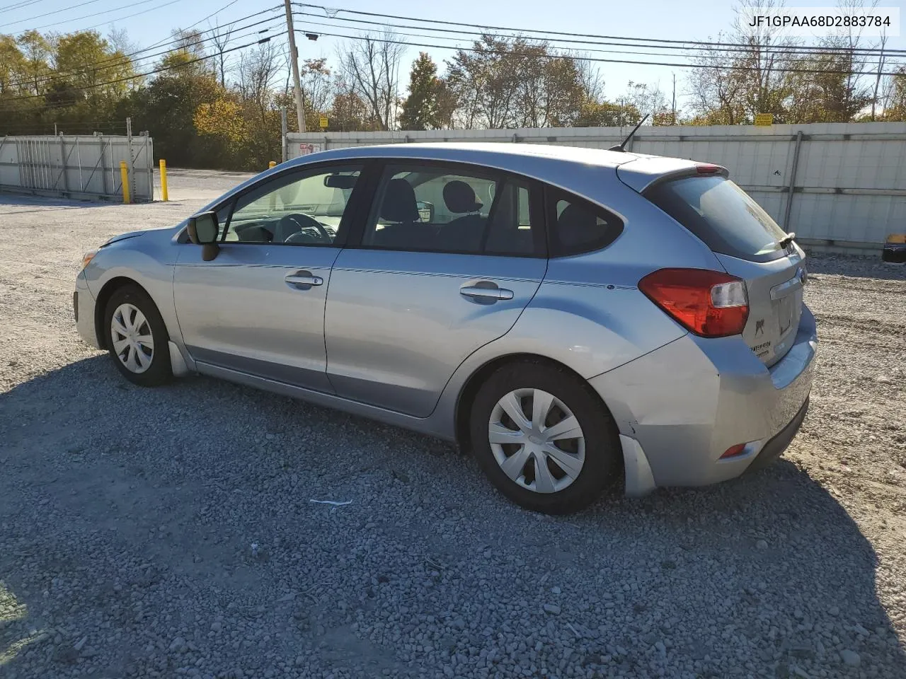 2013 Subaru Impreza VIN: JF1GPAA68D2883784 Lot: 77413134