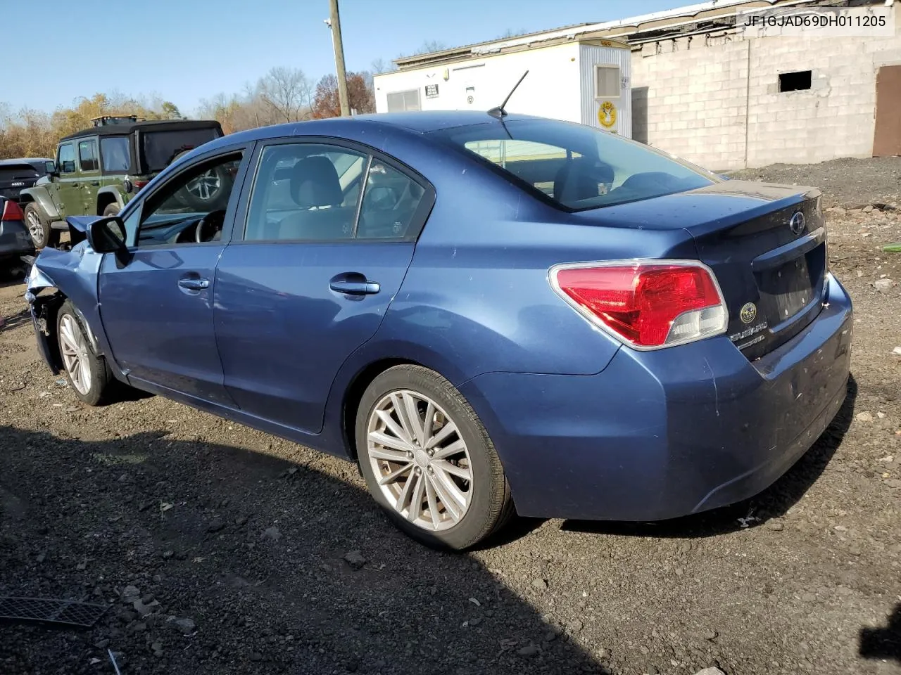 2013 Subaru Impreza Premium VIN: JF1GJAD69DH011205 Lot: 77422324