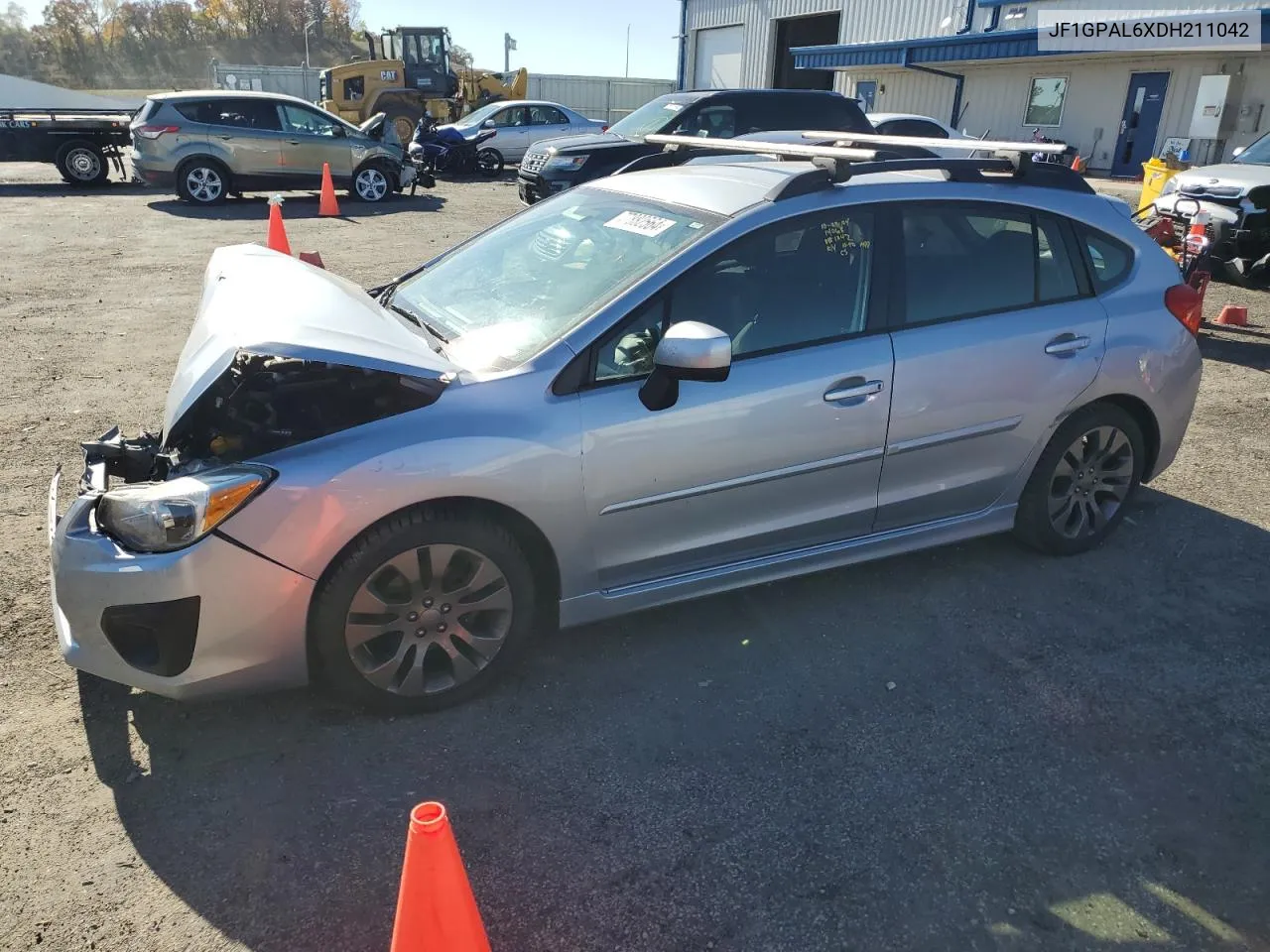 2013 Subaru Impreza Sport Premium VIN: JF1GPAL6XDH211042 Lot: 77882564