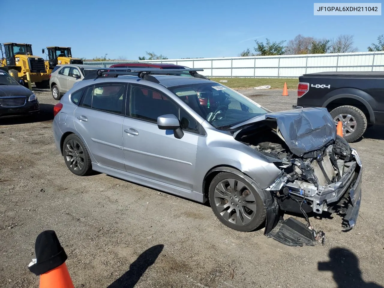 2013 Subaru Impreza Sport Premium VIN: JF1GPAL6XDH211042 Lot: 77882564