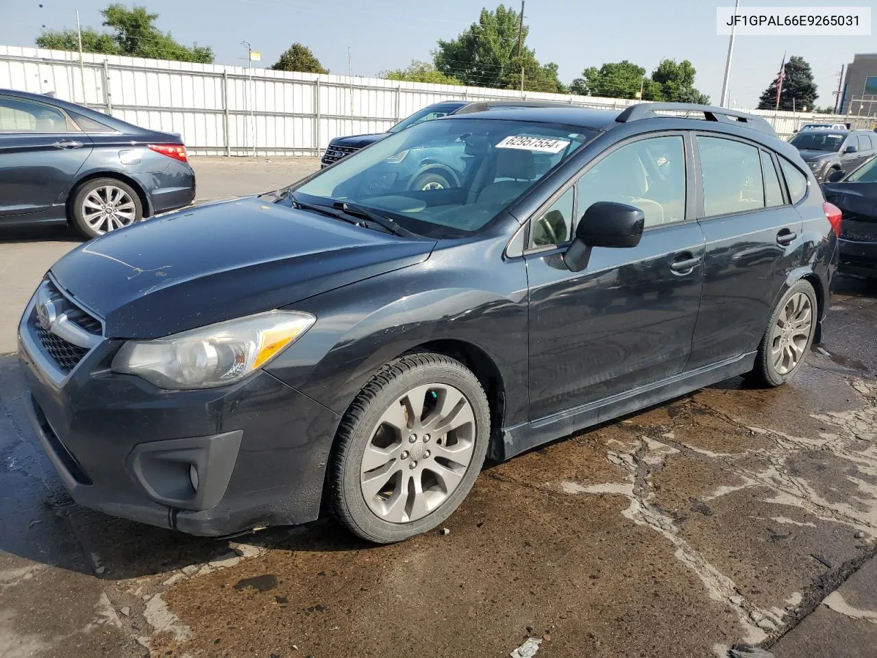 2014 Subaru Impreza Sport Premium VIN: JF1GPAL66E9265031 Lot: 62957554