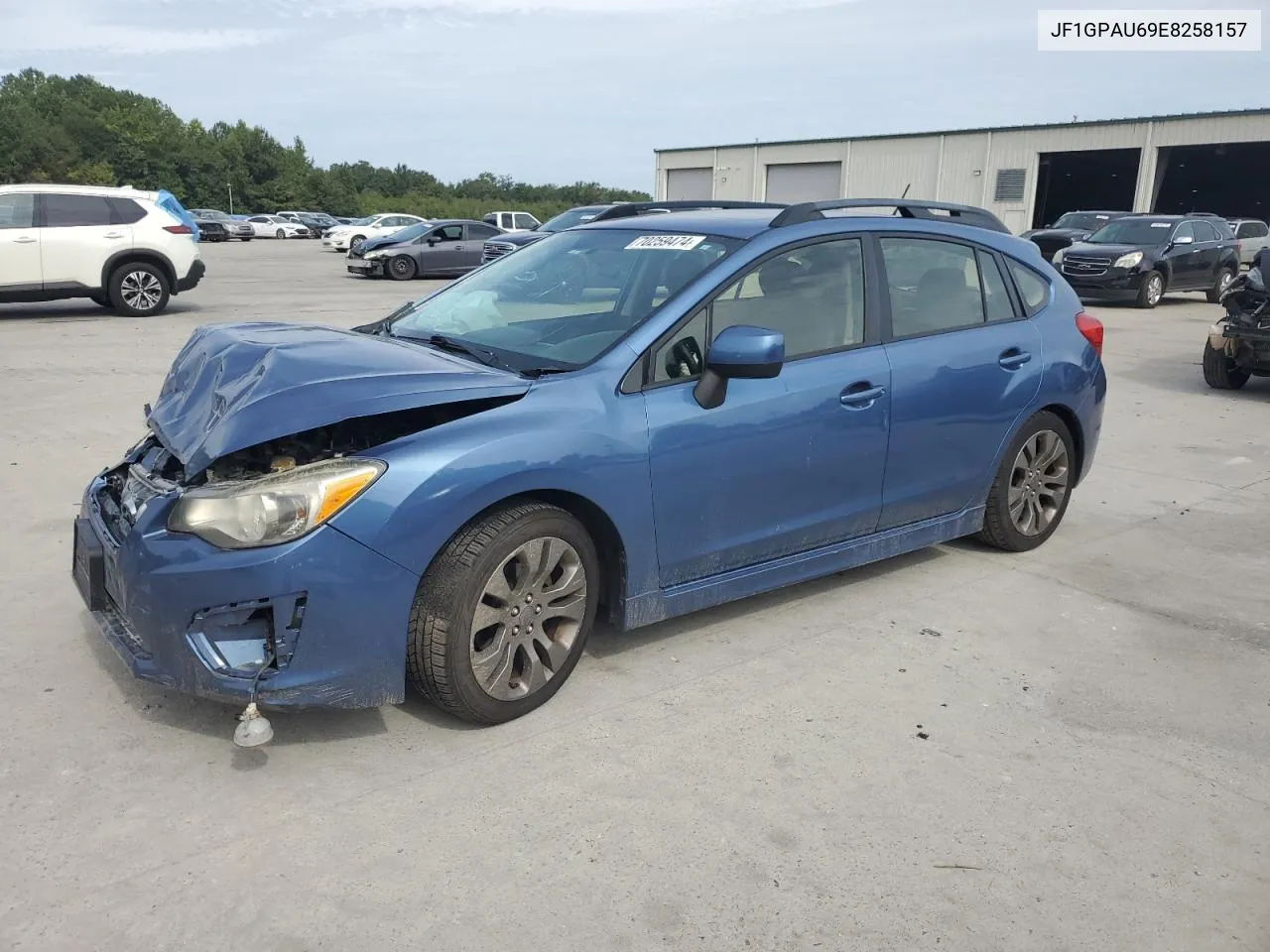 2014 Subaru Impreza Sport Limited VIN: JF1GPAU69E8258157 Lot: 70259474