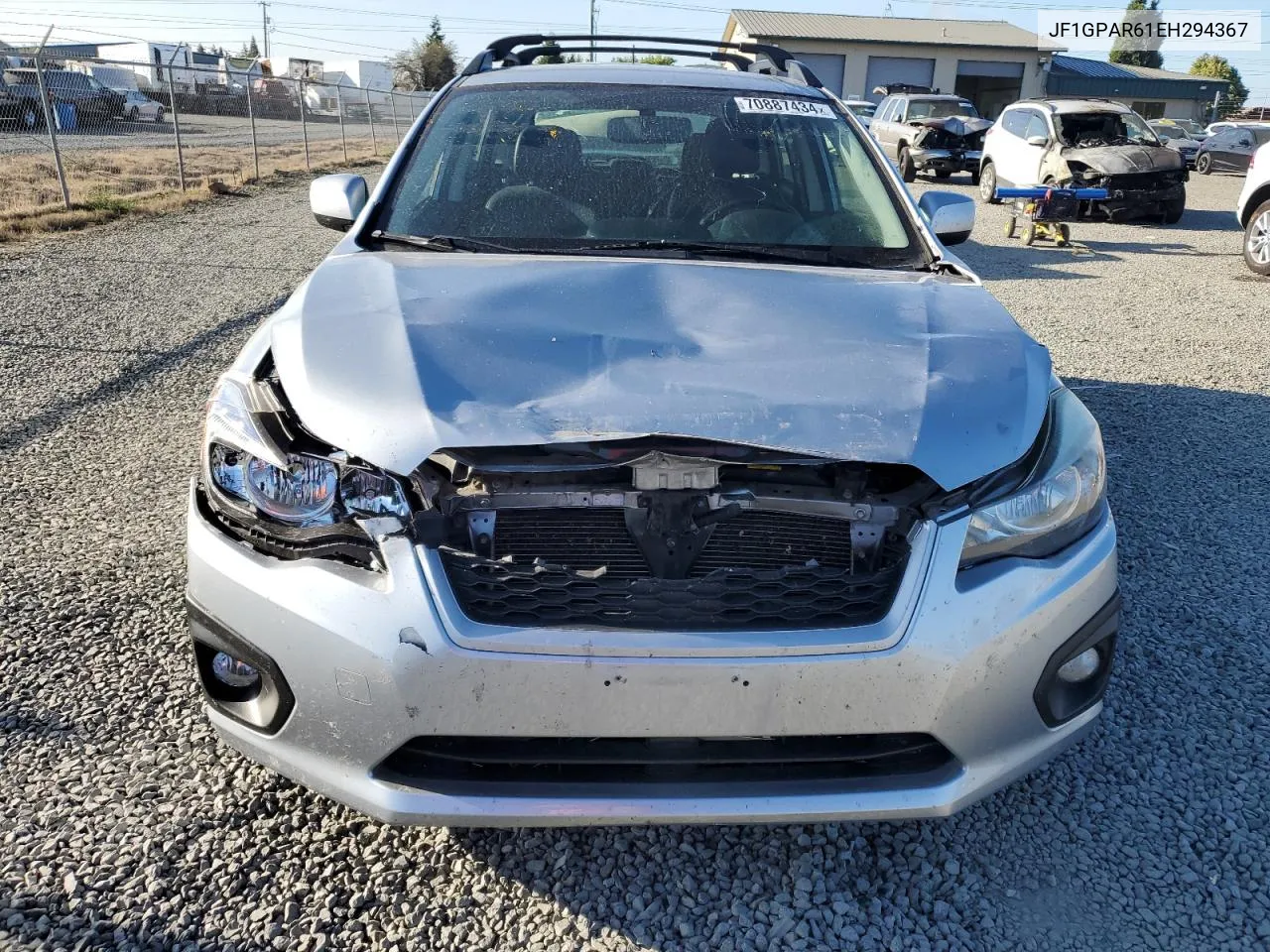 2014 Subaru Impreza Sport Limited VIN: JF1GPAR61EH294367 Lot: 70887434