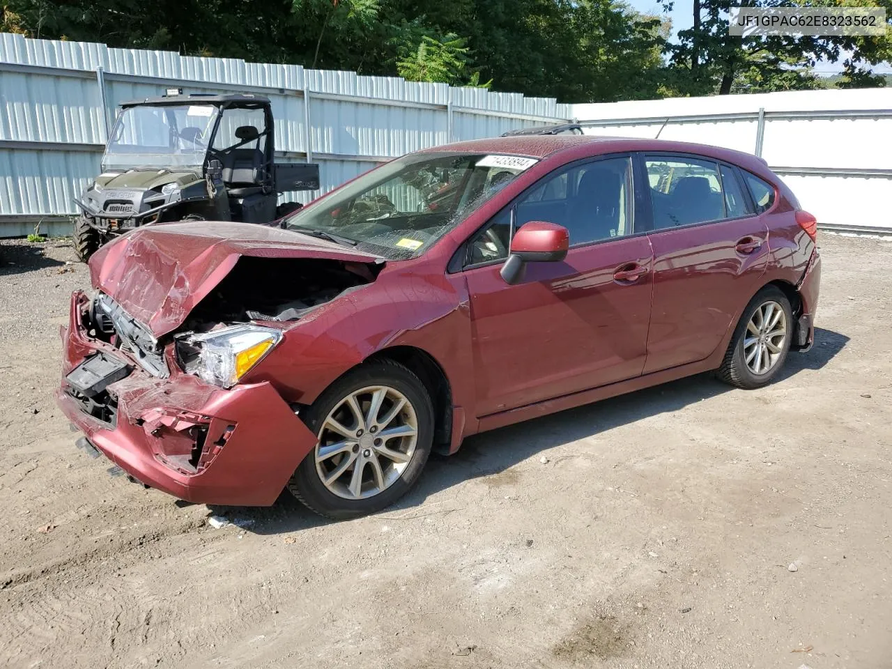 2014 Subaru Impreza Premium VIN: JF1GPAC62E8323562 Lot: 71433894