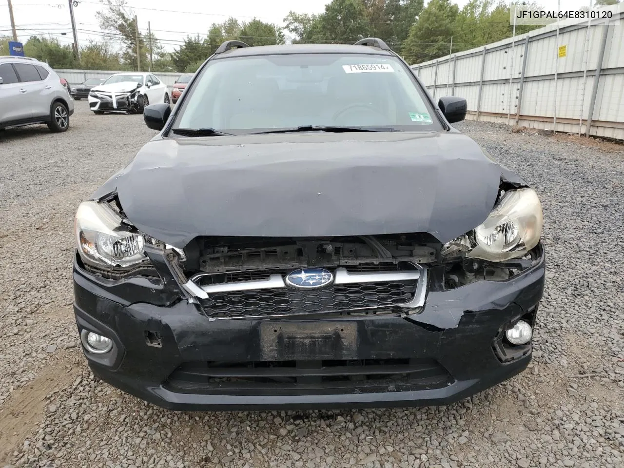 2014 Subaru Impreza Sport Premium VIN: JF1GPAL64E8310120 Lot: 71865914