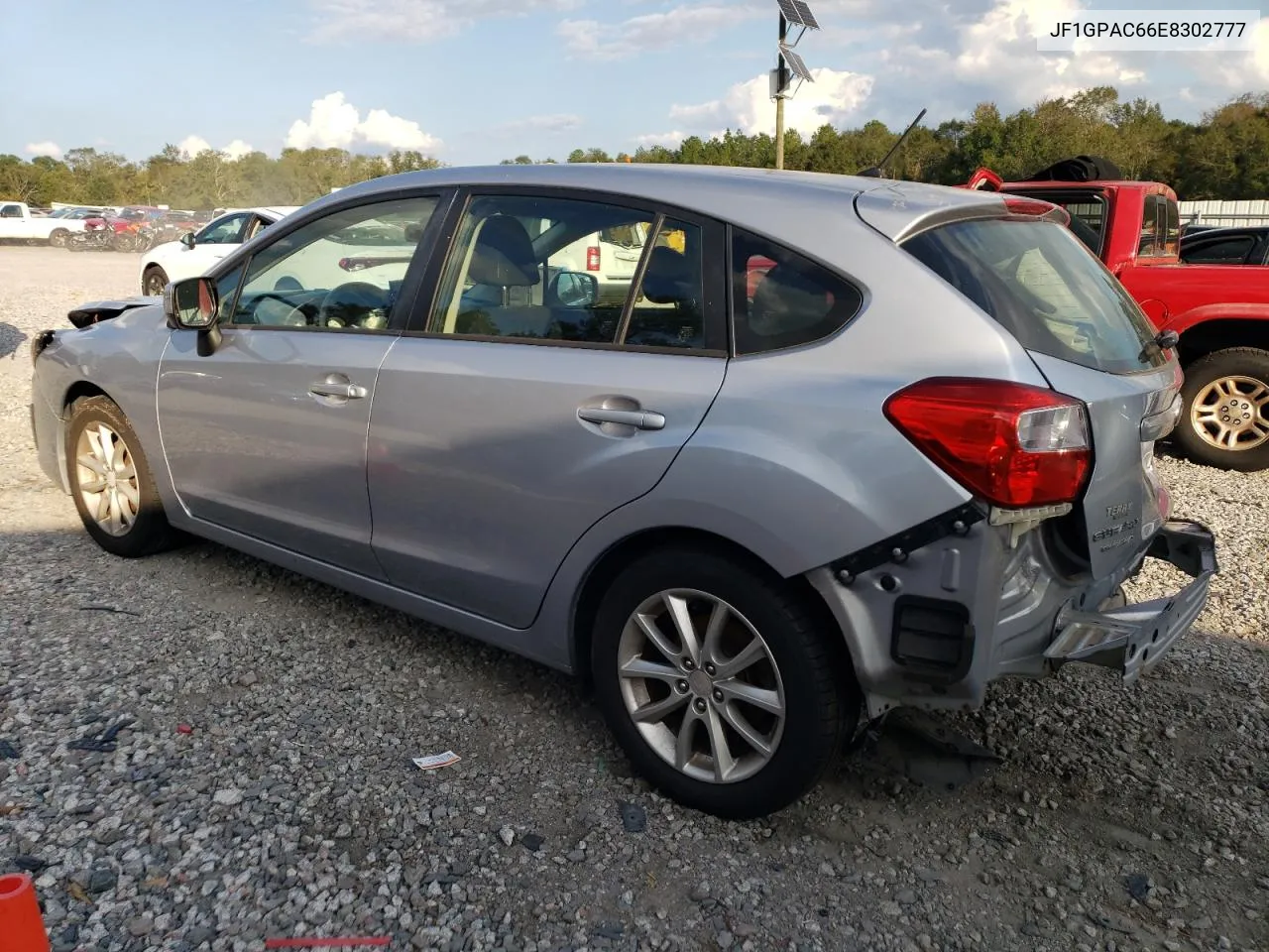 2014 Subaru Impreza Premium VIN: JF1GPAC66E8302777 Lot: 73792604