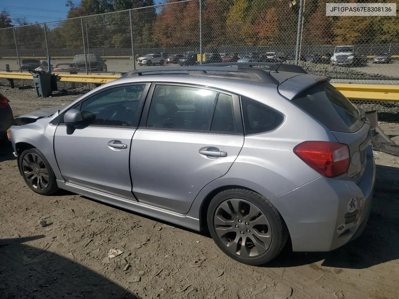 JF1GPAS67E8308136 2014 Subaru Impreza Sport Limited